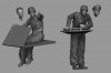 Panzer Art FI35-127 Voran! StuG crew in action set 1/35